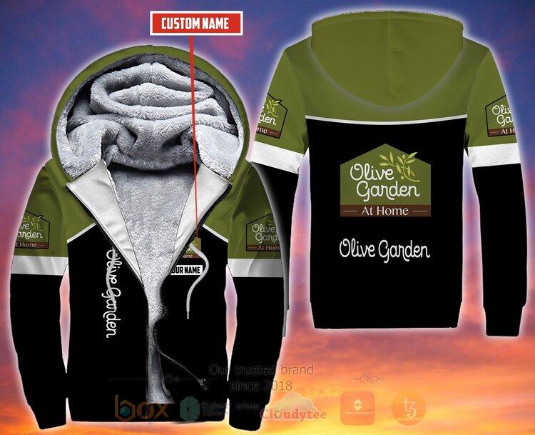 BEST Personalized Custom Olive Garden Fleece 3D Zip Hoodie Hoodie