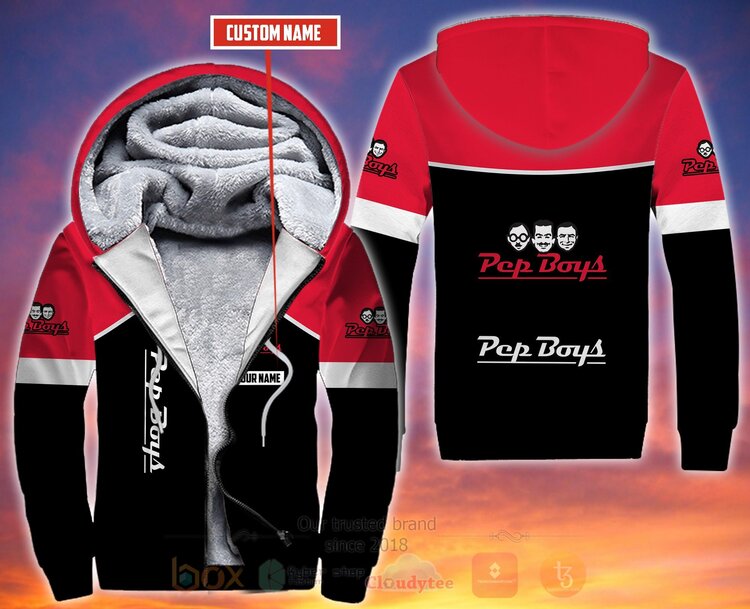 BEST Personalized Custom Pep Boys Fleece 3D Zip Hoodie Hoodie