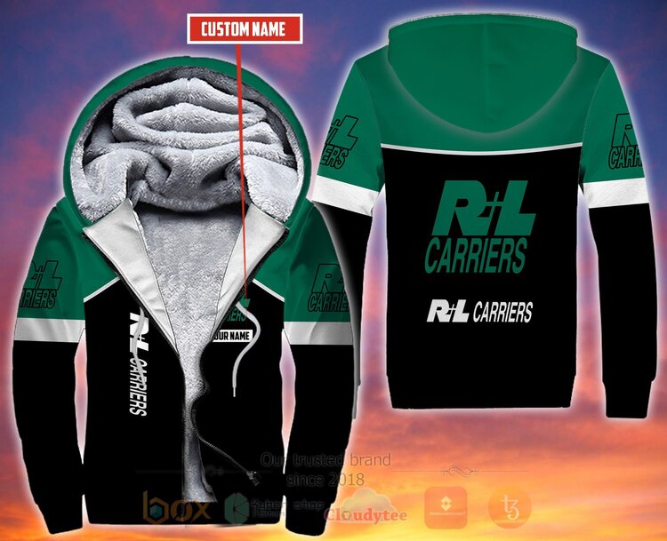 BEST Personalized Custom RL Carriers Fleece 3D Zip Hoodie Hoodie