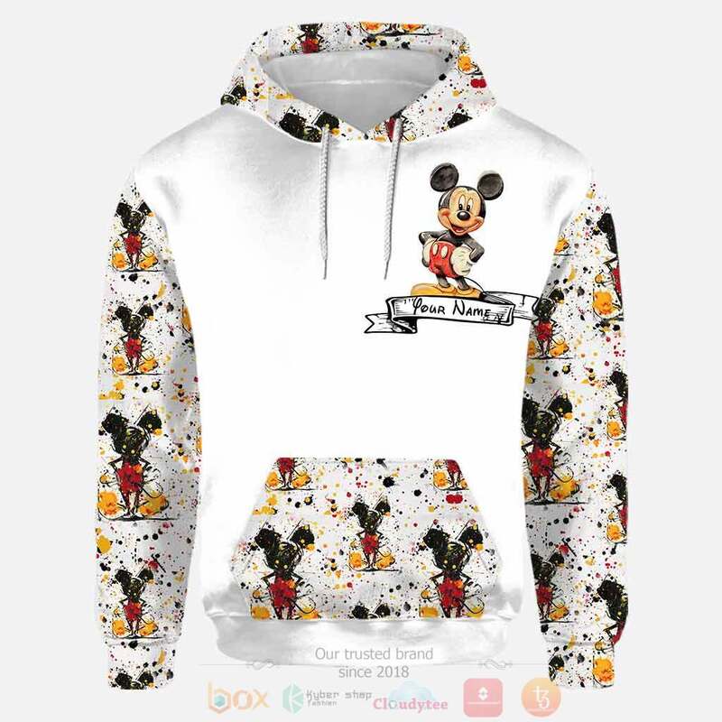 BEST Personalized Disney Mickey Mouse We Are Never Too Old For Music Custom 3D Hoodie Leggings 1 2