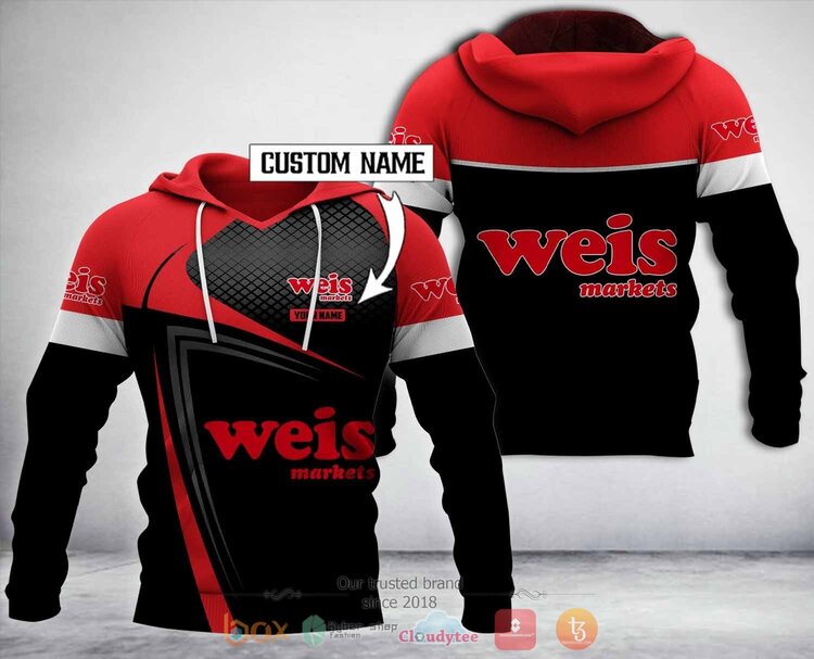 BEST Personalized Weis Markets Inc 3D Hoodie Zip Hoodie