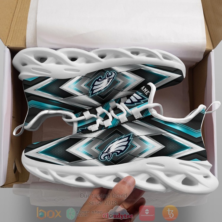 BEST Philadelphia Eagles NFL Custom Name Clunky Sneakers