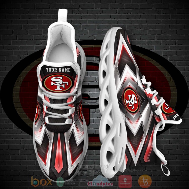 BEST San Francisco 49ers NFL Custom Name Clunky Sneakers 1