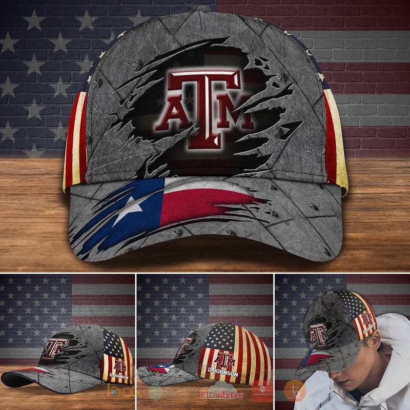BEST Texas AM Aggies football Personalized Custom Cap