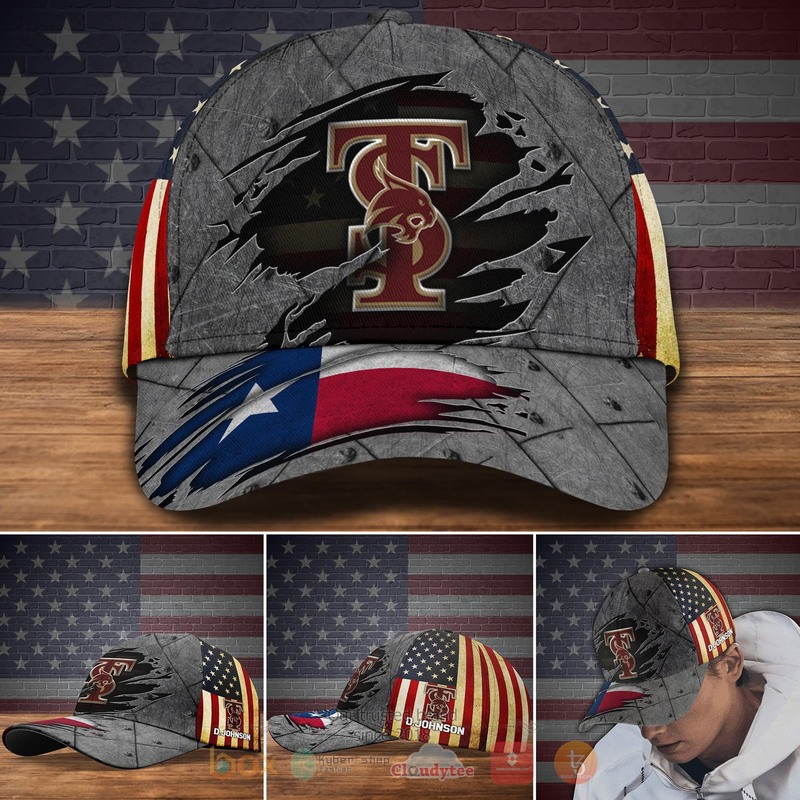 BEST Texas State Bobcats NCAA Personalized Custom Cap