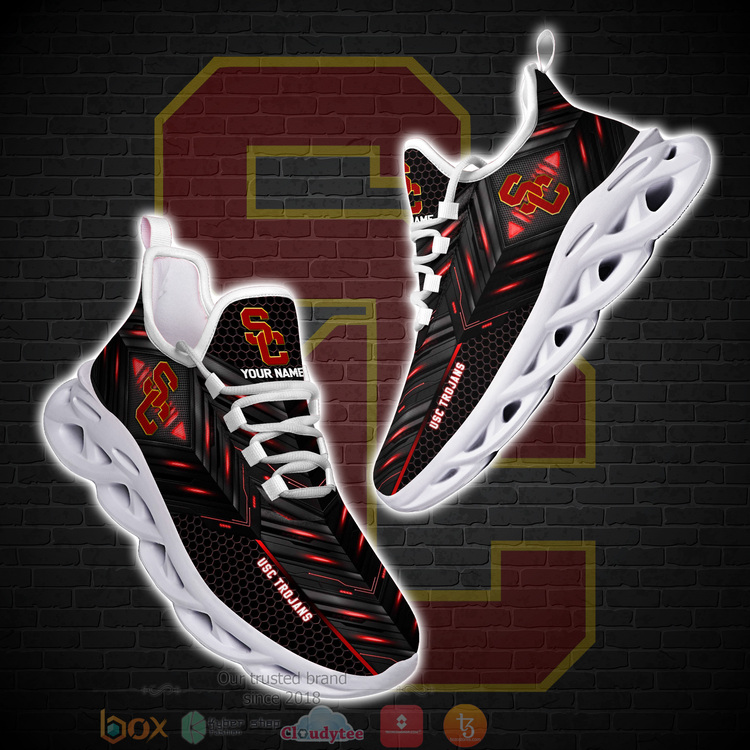 BEST USC Trojans NCAA Custom Name Clunky Sneakers 1 2 3 4 5