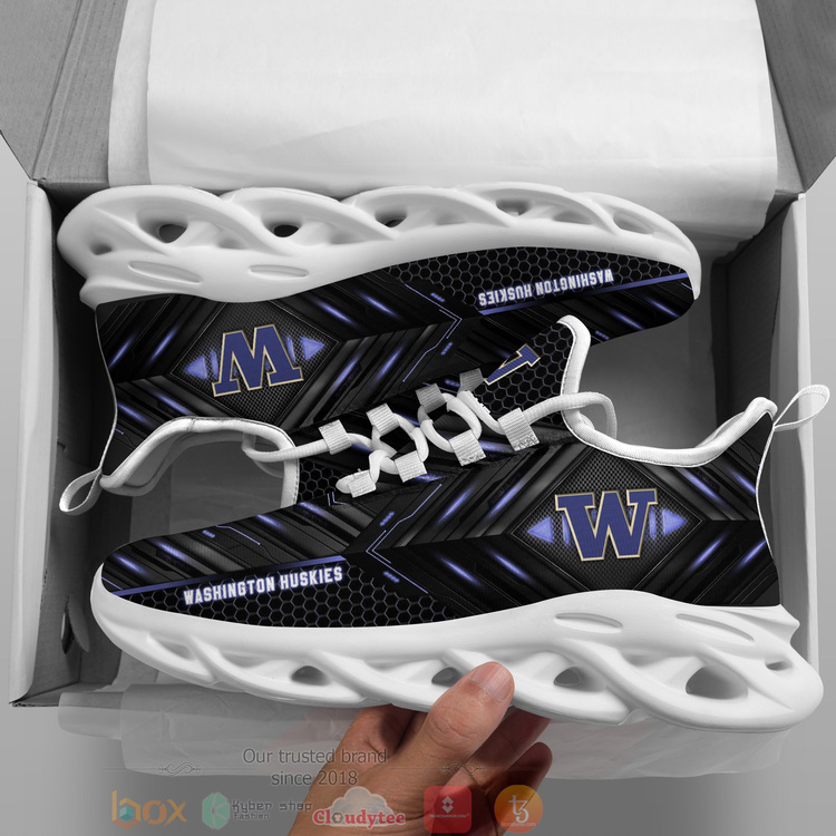 BEST Washington Huskies NCAA Custom Name Clunky Sneakers
