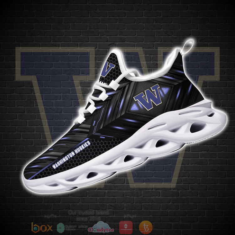 BEST Washington Huskies NCAA Custom Name Clunky Sneakers 1