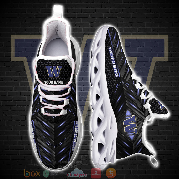 BEST Washington Huskies NCAA Custom Name Clunky Sneakers 4 BEST Washington Huskies NCAA Custom Name Clunky Sneakers 1 2 3