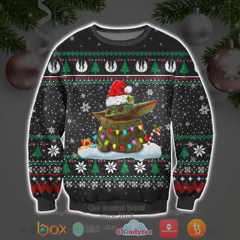 Baby Yoda Cute Christmas Sweater