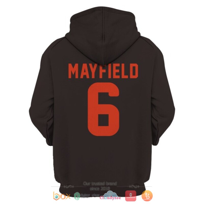 Baker Mayfield 6 Cleveland Browns NFL jersey shirt, hoodie 4 Baker Mayfield 6 Cleveland Browns NFL 3d shirt hoodie 1 2 3