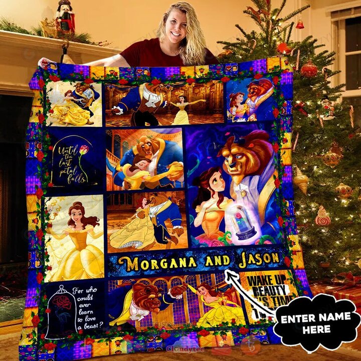 Beauty And The Beast Blanket