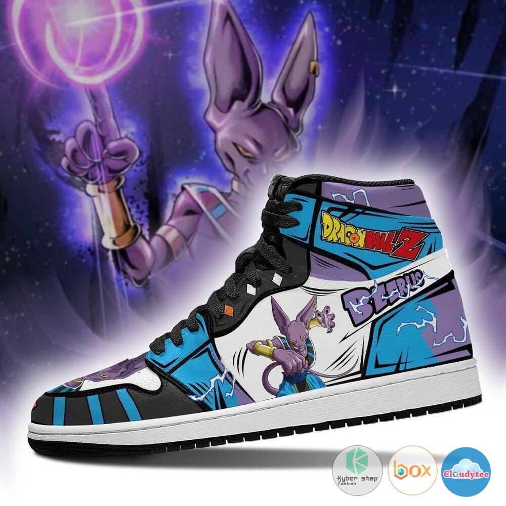 Beerus Dragon Ball Air Jordan High Top Shoes 3 Beerus Dragon Ball Air Jordan High Top Shoes 1 2