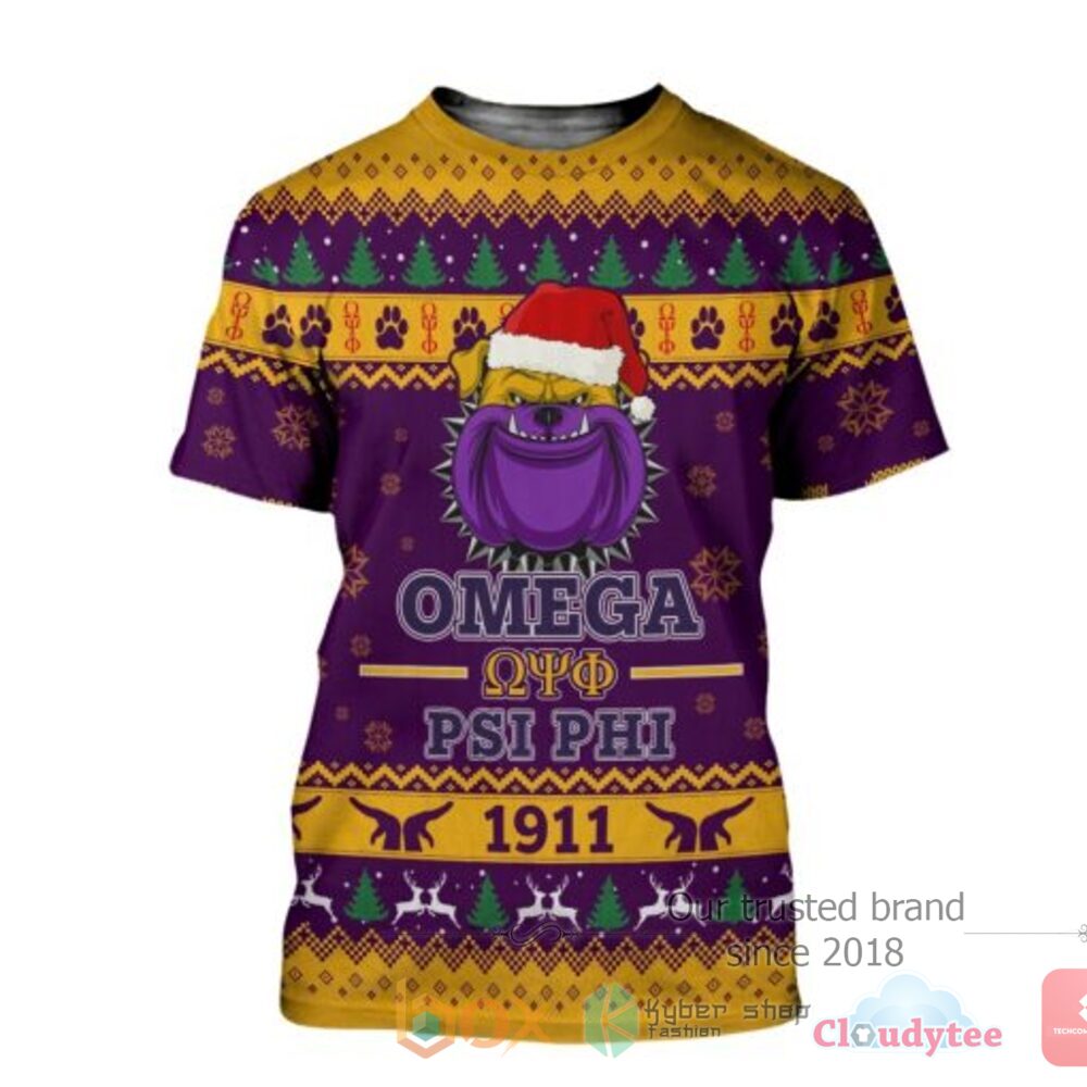 Black Greek Omega Psi Phi 1911 3d shirt hoodie