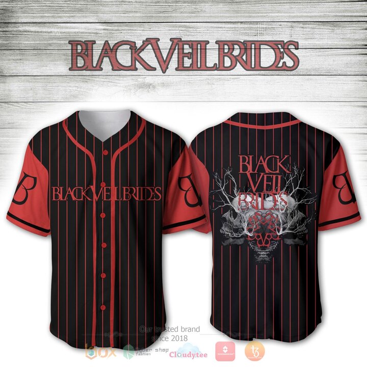 Black Veil Brides rock band Baseball Jersey Shirt