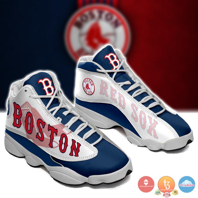 Boston Red Sox Baseball Air Jordan 13 sneaker 2 Boston Red Sox Baseball Air Jordan 13 shoes 1