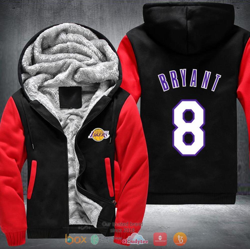 Los Angeles Lakers Bryant 8 Fleece hoodie 6 Bryant 8 Los Angeles Lakers Fleece hoodie