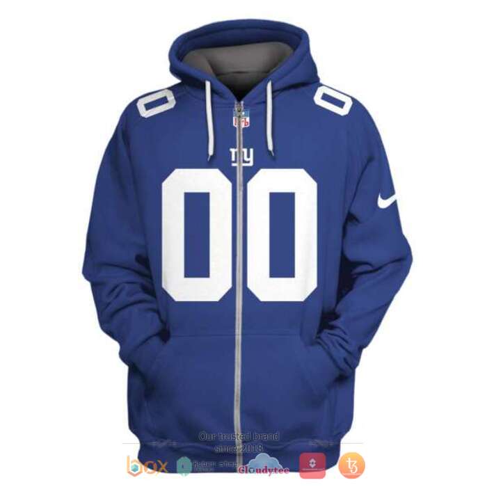 Personalized NFL New York Giants 3d shirt, hoodie 2 Personalized NFL New York Giants 3d shirt hoodie 1