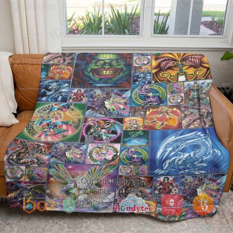 Cards Yu Gi Oh Soft Blanket