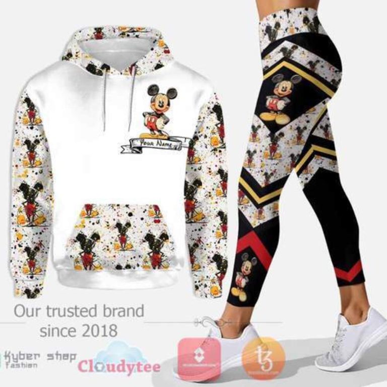 Christmas Mickey Mouse 3D Hoodie Leggings 1 2