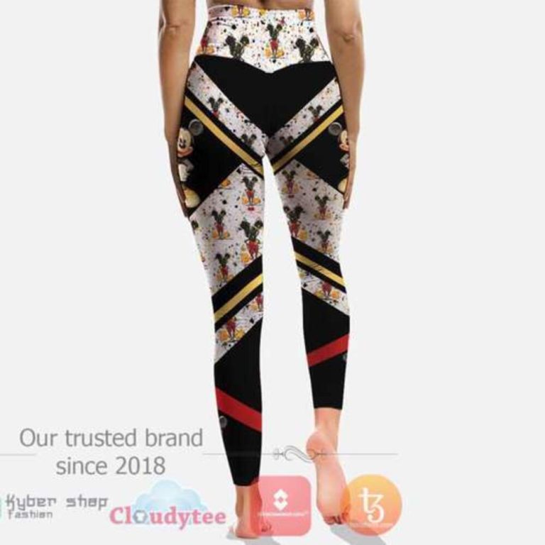Christmas Mickey Mouse 3D Hoodie Leggings 1 2 3