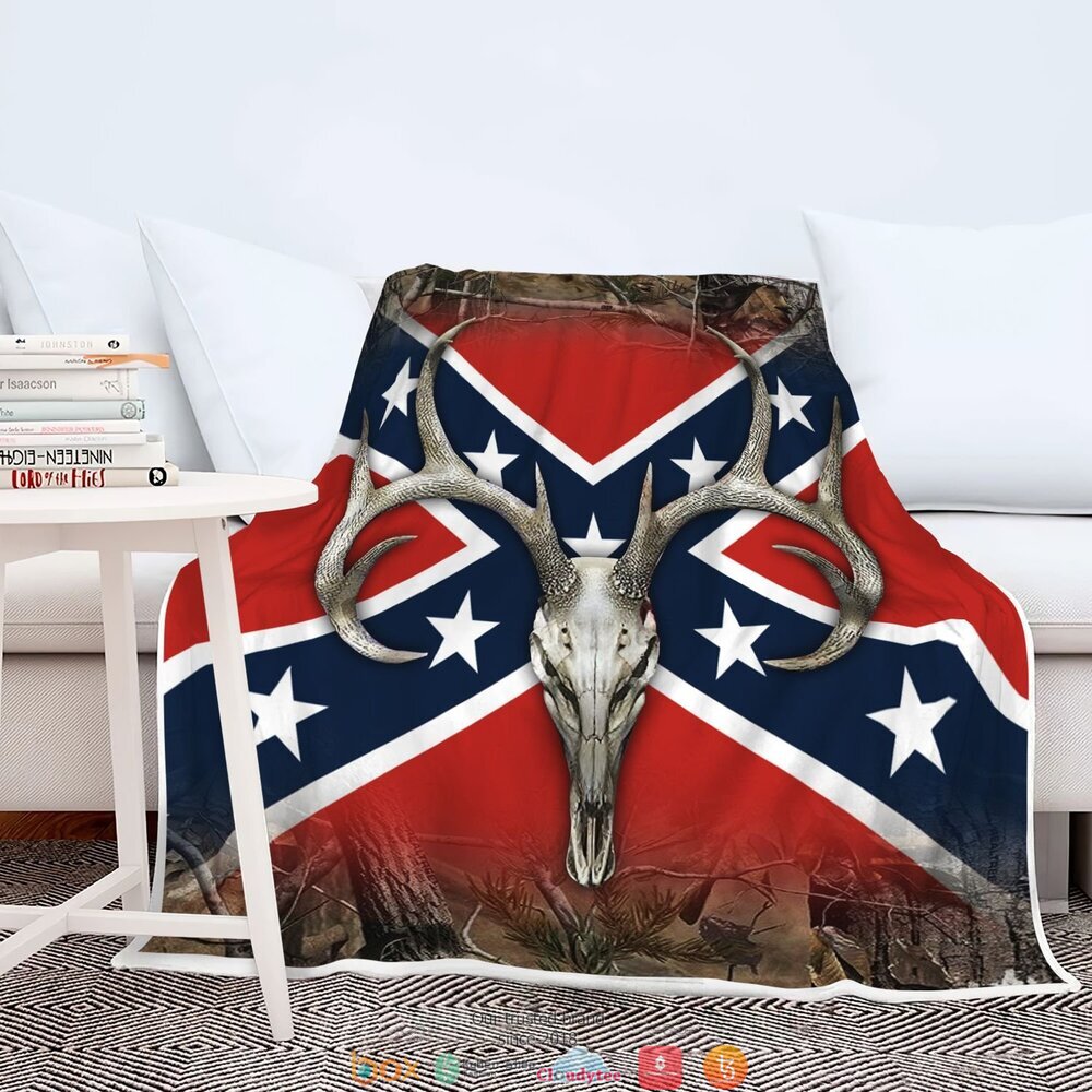 Confederate Deer Hunting blanket