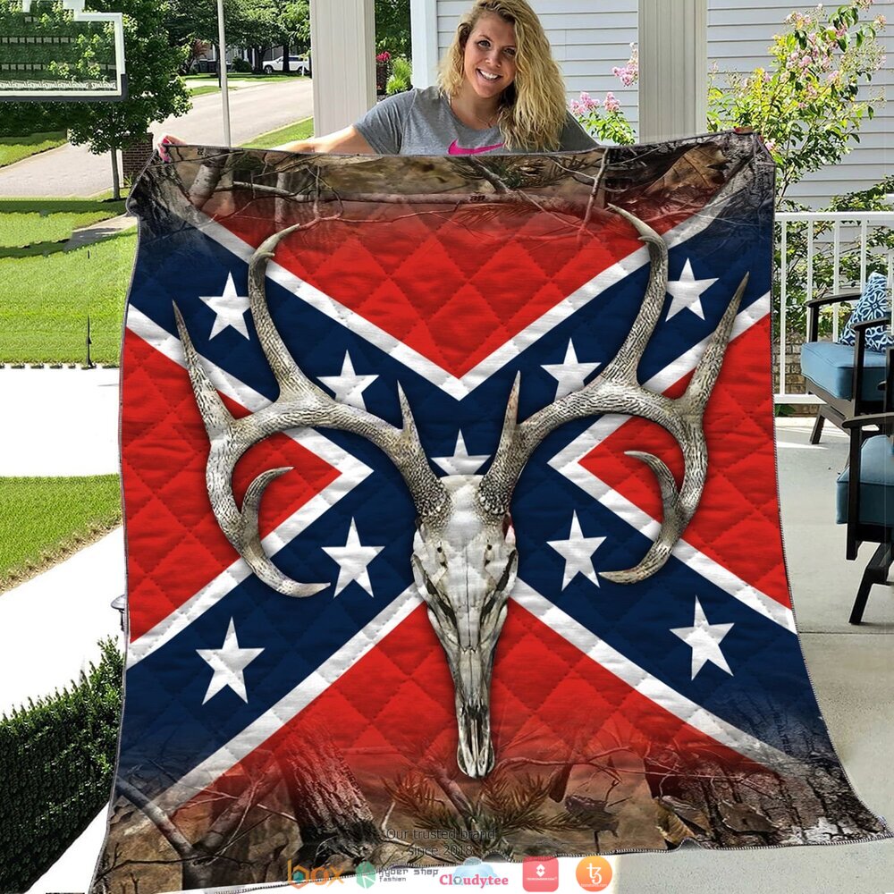 Confederate Deer Hunting quilt