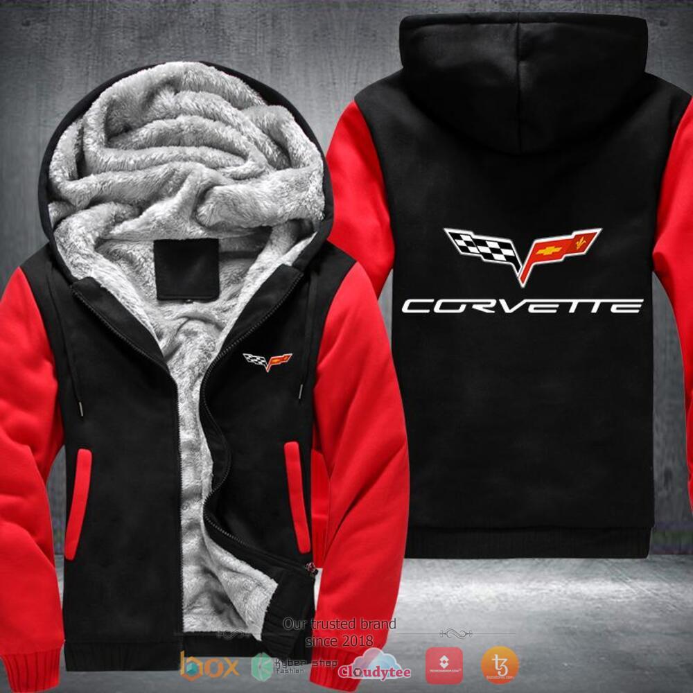 Corvette Fleece hoodie 1 Corvette Fleece hoodie