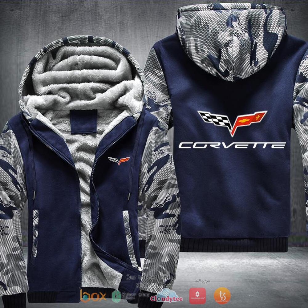Corvette Fleece hoodie 3 Corvette Fleece hoodie 1 2