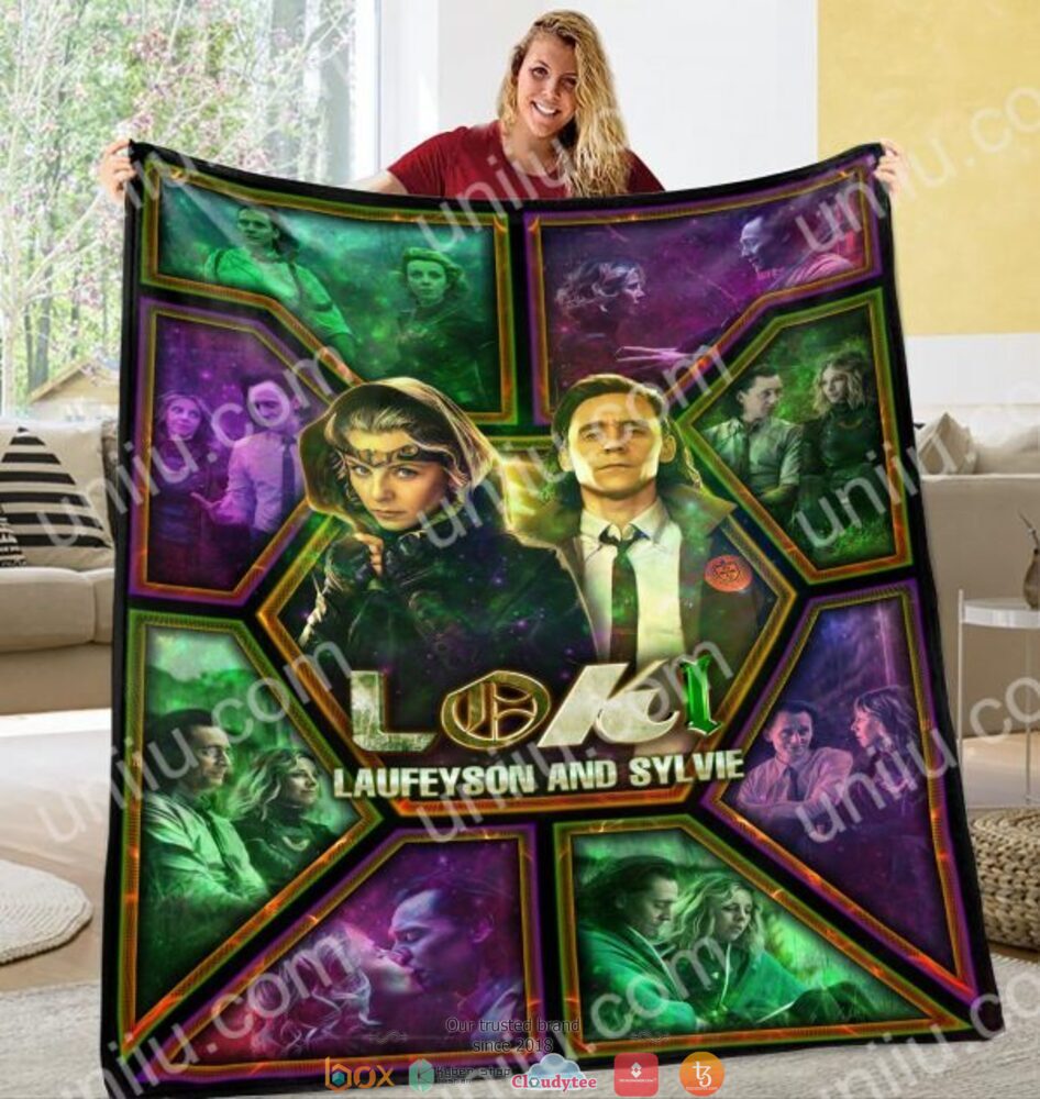 Couple Loki Laufeyson And Sylvie Blanket