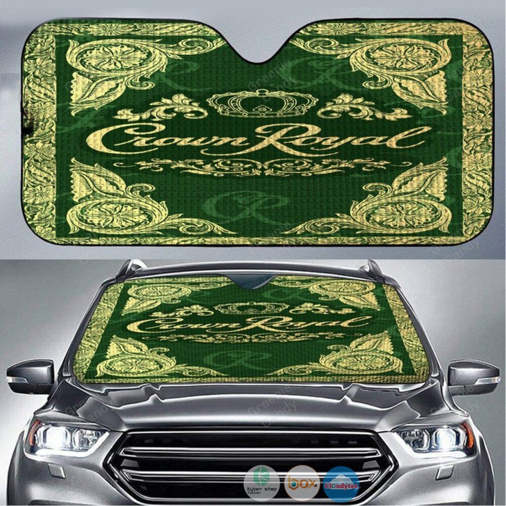 Crown Royal Apple Whisky Car Sunshade