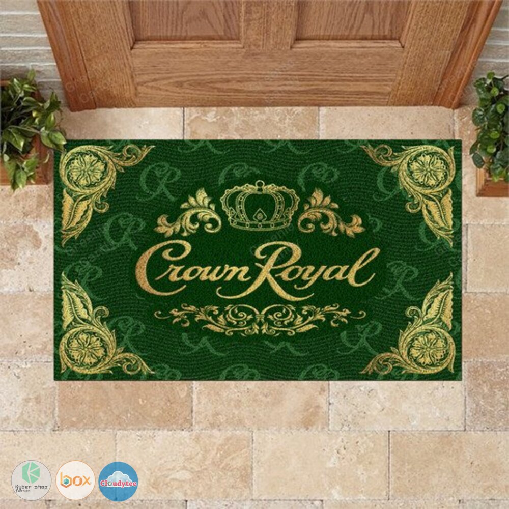 CR Crown Royal Apple Whisky doormat 2 Crown Royal Apple Whisky doormat 1