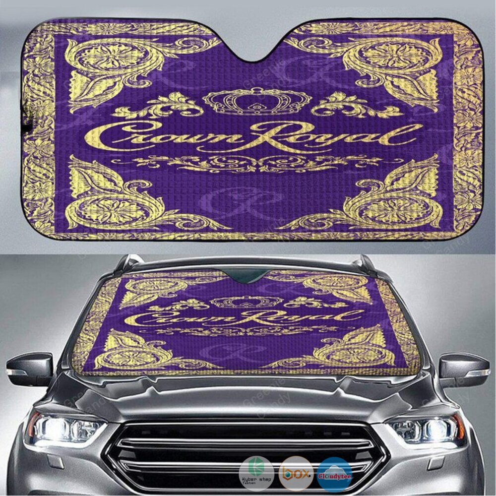 Crown Royal Deluxe Whisky Car Sunshade