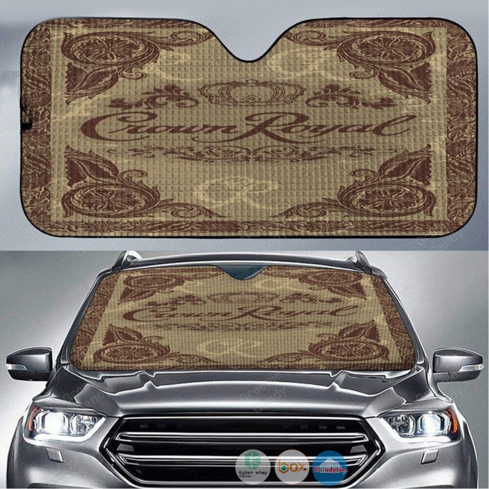 Crown Royal Vannila Whisky Car Sunshade