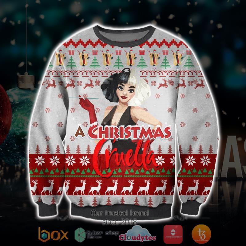 Cruella de Vil Christmas Sweater
