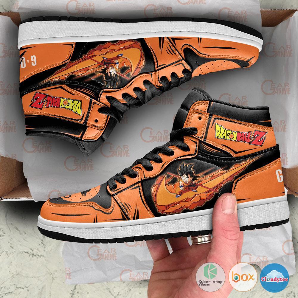 Cute Goku Dragon Ball Air Jordan High Top Shoes 2 Cute Goku Dragon Ball Air Jordan High Top Shoes 1
