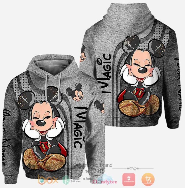Cute Mickey Mouse Personalized Custom Hoodie Leggings 1 2