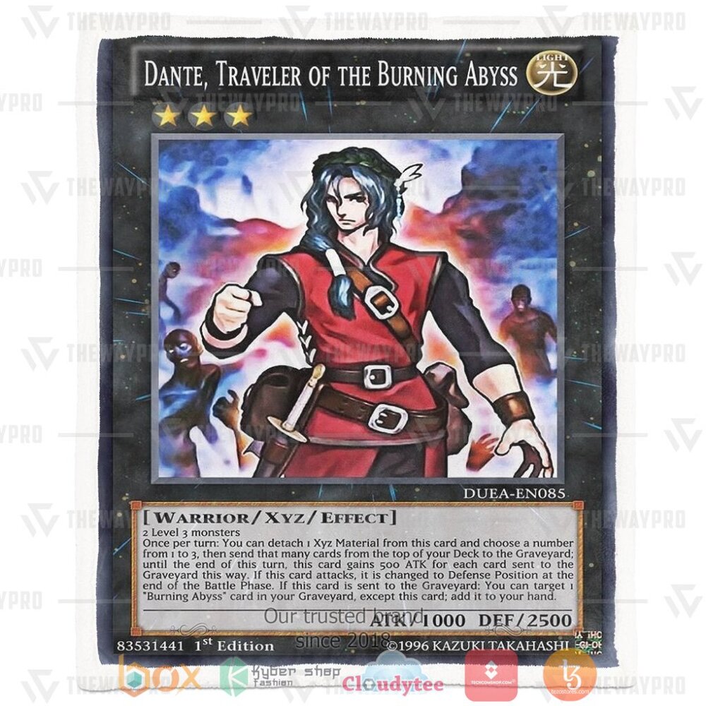 NEW Dante Traveler Of The Burning Abyss Soft Blanket 3 Dante Traveler Of The Burning Abyss Custom Soft Blanket 1 2