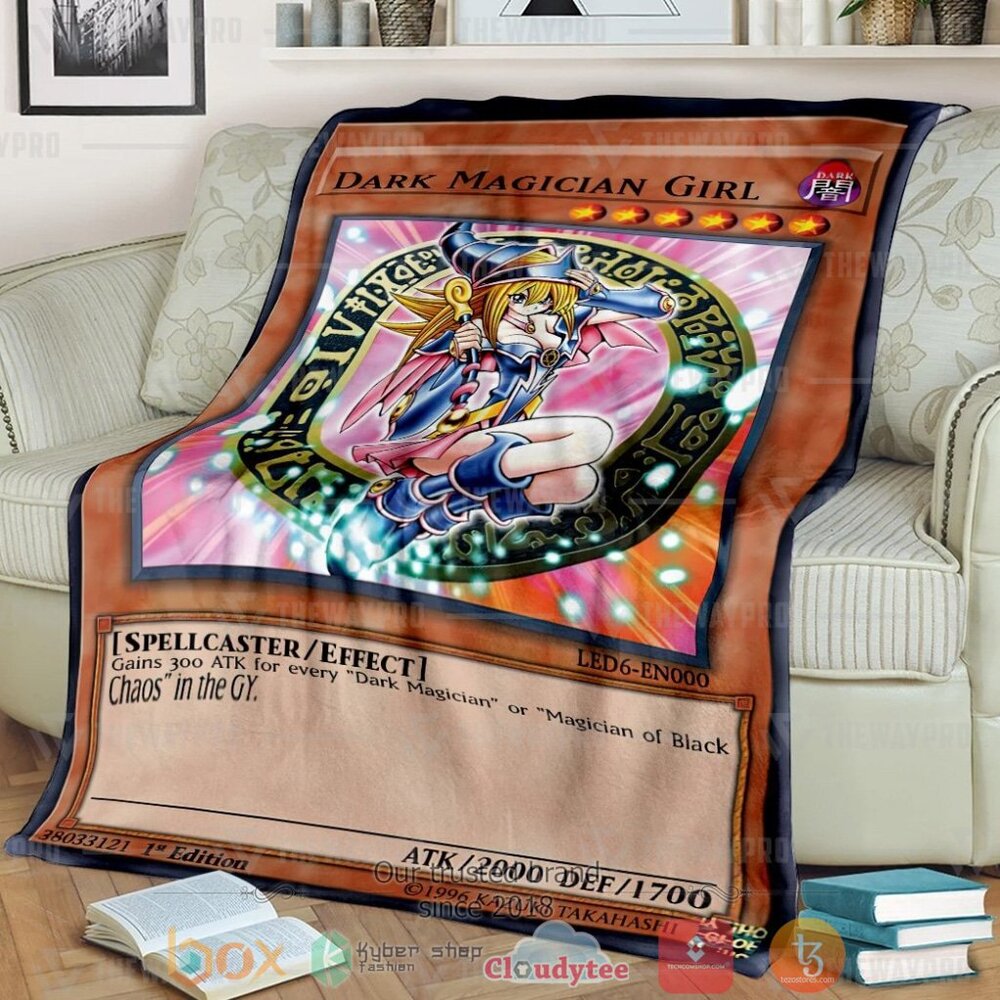 Dark Magician Girl Custom Soft Blanket