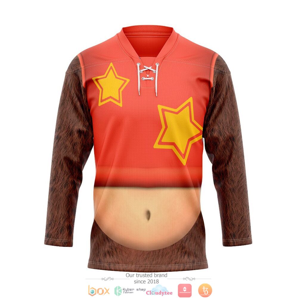 Diddy Kong hockey jersey