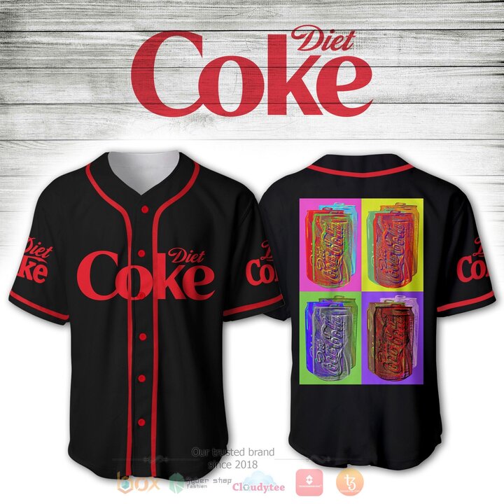 Diet Coke Baseball Jersey Shirt