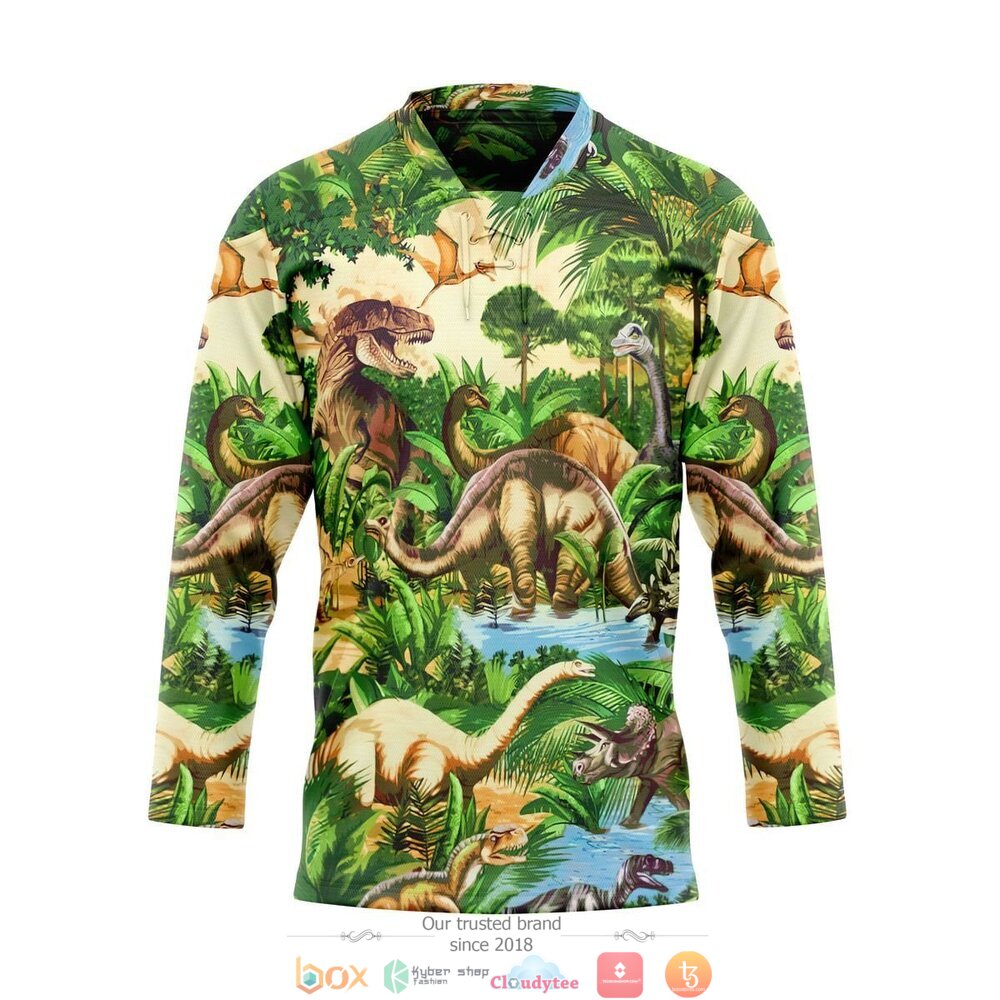 NEW Dinosaur park hockey jersey 10 Dinosaur park hockey jersey