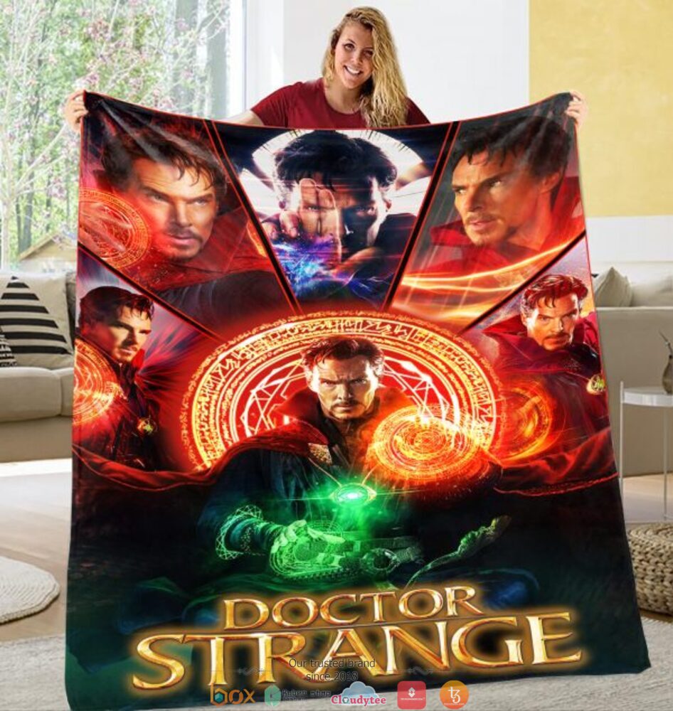 Doctor Strange soft blanket 2 Doctor Strange Blanket 1