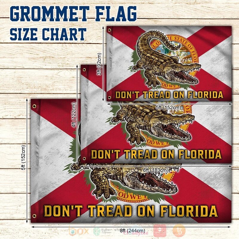 BEST Dont tread on Florida Alligator Flag 5 Dont Tread On Florida Flag 1 2 3