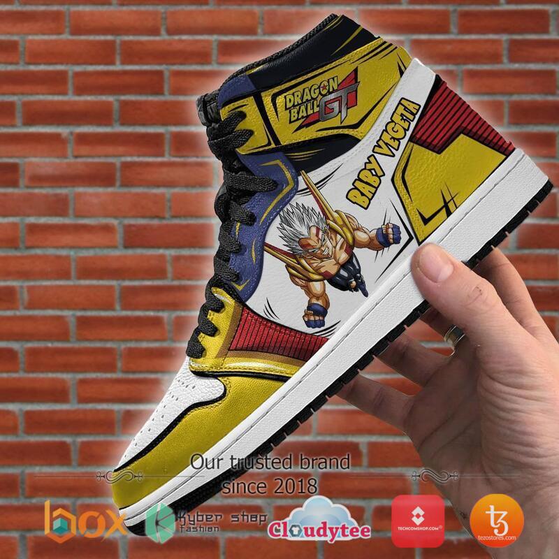 Dragon Ball Baby Vegeta Galaxy Air Jordan High Top Shoes 3 Dragon Ball Baby Vegeta Galaxy Air Jordan High Top Shoes 1 2