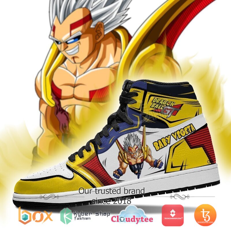 Dragon Ball Baby Vegeta Galaxy Air Jordan High Top Shoes 4 Dragon Ball Baby Vegeta Galaxy Air Jordan High Top Shoes 1 2 3