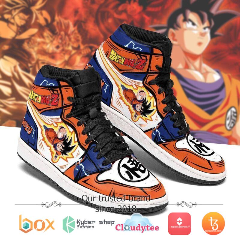 Dragon Ball Goku Air Jordan High Top Shoes 3 Dragon Ball Goku Air Jordan High Top Shoes 1 2