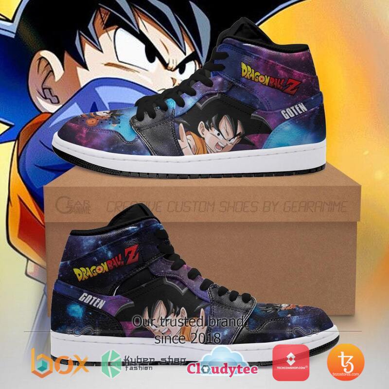 Dragon Ball Goten Galaxy Air Jordan High Top Shoes 6 Dragon Ball Goten Galaxy Air Jordan High Top Shoes