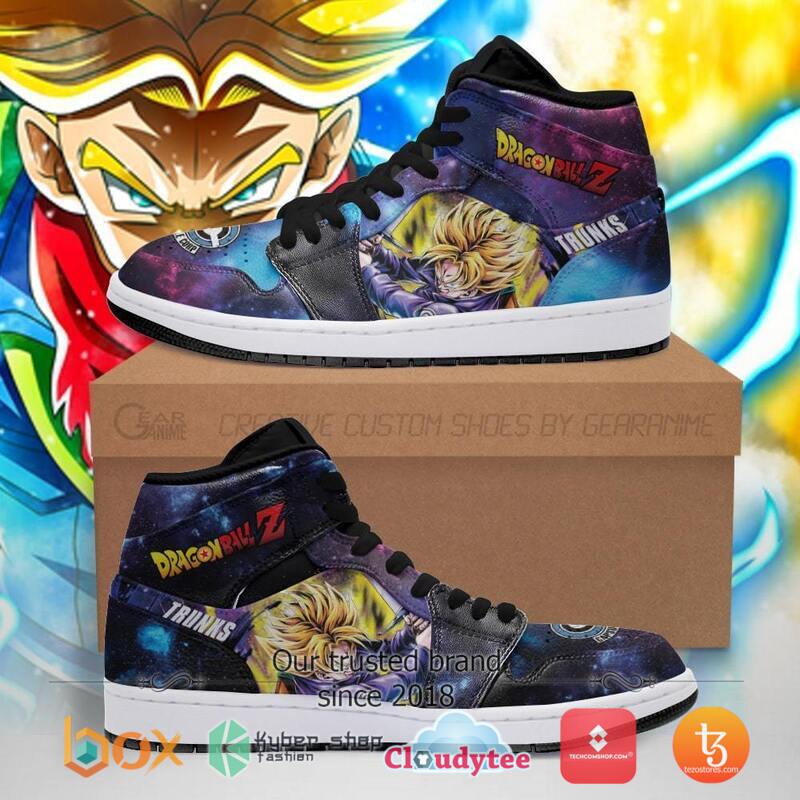 Dragon Ball Trunks Galaxy Air Jordan High Top Shoes