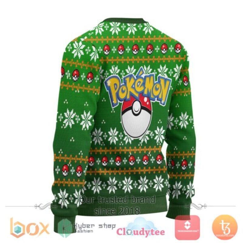 NEW Dragonite Pokemon Anime Xmas Sweater 3 Dragonite Pokemon Anime Christmas Sweater 1 2